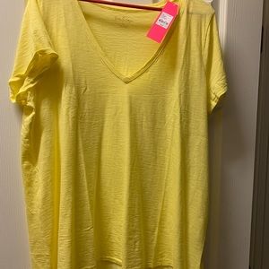 NWT Etta V neck Lily Top
